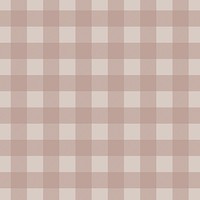 Seamless plaid background, beige checkered pattern design vector