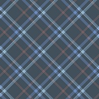 Tartan traditional checkered background, blue pattern design vector