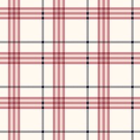 Seamless tartan background, red abstract pattern design vector