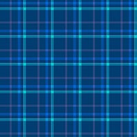 Blue tartan background, traditional Scottish design vector