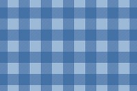 Seamless plaid background, blue checkered pattern design vector