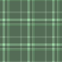 Tartan pattern background, green traditional design vector