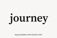 Source Serif Pro Open Source Font by Frank Grießhammer