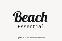 Lobster & Cousine Open Source Font Pairing by Impallari Type, Cyreal & Steve Matteson
