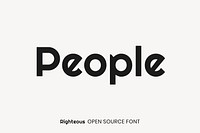 Righteous Open Source Font by Astigmatic