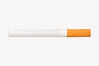 Cigarette clipart, object illustration vector. Free public domain CC0 image.