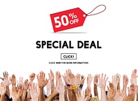 Special Deal Advertising Commecial Marketing Concept