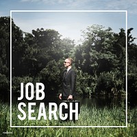 Job Search Hiring Career Recruiting Concept