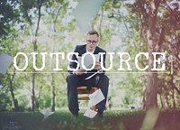 Outsource Contract Business Function Skills Concept