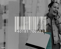 Bar Code Scanning Inventory Logistics Production Concept