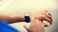 Exercise Smart Watch Technology Healthcare Concept