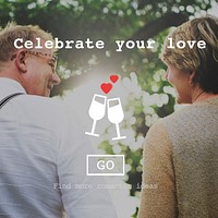 Celebrate your love Couple Dating Concept