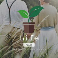 Life Balance Green Conservation Concept