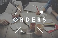 Orders Customer Purchase Merchandise Concept