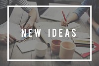 New Ideas Launch New Business Concept