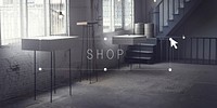 Shop Shopping Purchase Modern Space Concept