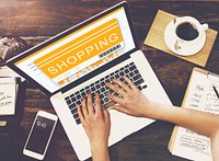 Shopping Online Sale Shopper Shopaholics Concept