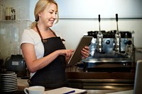 Serving Service Staff Customer Service Cafe Concept