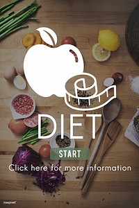 Diet Health Eating Nutrition Measure Concept
