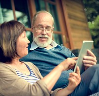 Senior People Communication Connection Concept