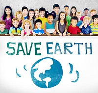 Protect Save Earth Nature Planet Concept