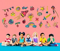 Kids Childhood Leisure Activity Education Concept