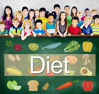 Diet Choice Eatting Healthy Nutrition Obesity Concept