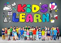 Kids Learn Education Creativity Children Ideas Concept