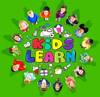 Kids Learn Education Creativity Children Ideas Concept