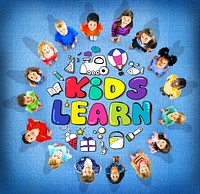 Kids Learn Education Creativity Children Ideas Concept