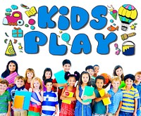 Kids Play Imagination Hobbies Leisure Games Concept