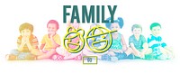 Family Parents Sibling Offspring Group Love Concept