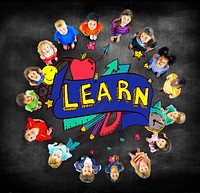 Kids School Education Learn Wisdom Young Concept