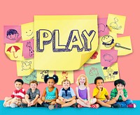 Play Joyful Enjoyment Playful Imagination Dreams Concept