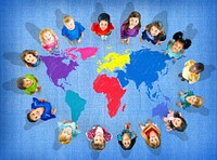 World Map Global International Globalisation Concept