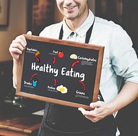 Healthy Eating Food Digram Concept