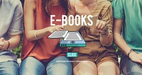 E-books Education Eletronic Information Reading Concept