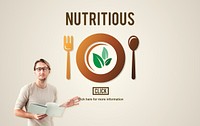 Nutritious Healthy Natural Food Lifestyle Concept