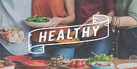 Healthy Eating Party Celebration Concept