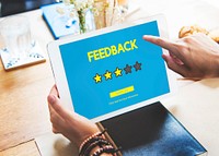 Customre Feedback Comment Vote Review Results Concept