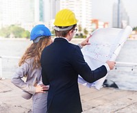 Developer Servey Planning Structure Construction Concept