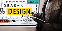 Design Process Ideas Goal Planning Action Concept