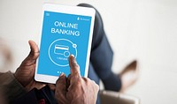 Online Banking Financial Payment Concept