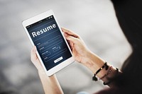 Resume Profile Personal Job Career Recruitment Concept