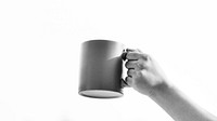 Hand Coffee Cup Outdoors Relax Concept