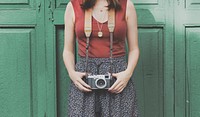 Photographer Passion Recreation Hobby Travel Woman Concept