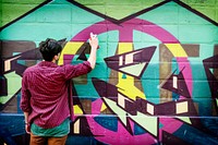 Graffiti Street Art Culture Spray Abstract Concept