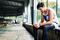 Young man skateboarding shoot