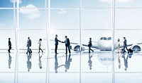 Businessmen Partnership Travel Destination Business Trip Concept