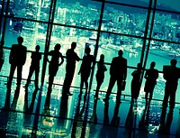 Corporate Business Teamwork Togetherness Inspiration Concept